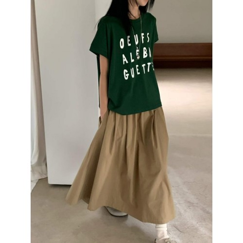 韓國簡約長裙